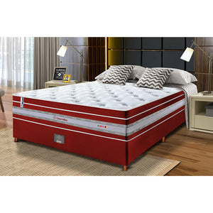 Conjunto Cama Box de Molas Ensacadas Cama inBox Select Euro Soft