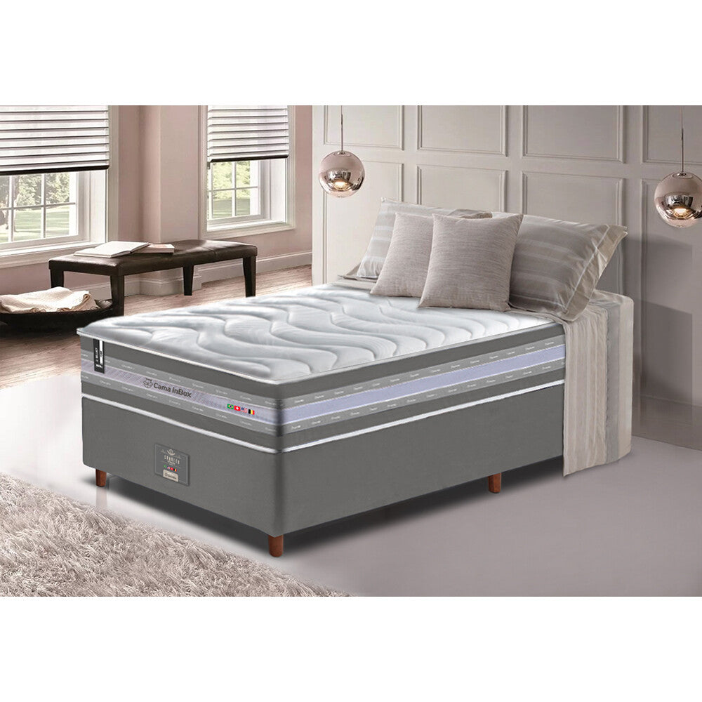 Conjunto Cama Box de Molas Ensacadas D33 Cama inBox Select Firme