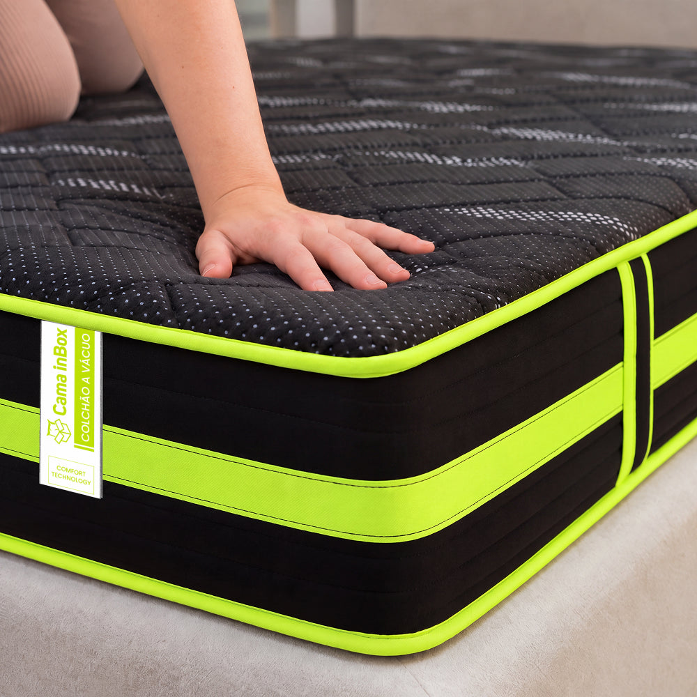 Colchão de Molas Ensacadas a Vácuo Green Cama inBox