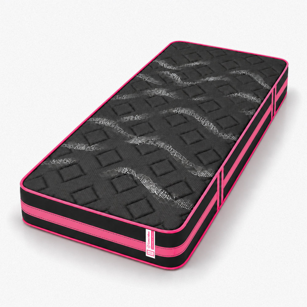 Colchão de Molas Ensacadas a Vácuo Pink Cama inBox