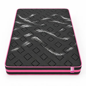 Colchão de Molas Ensacadas a Vácuo Pink Cama inBox