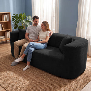 Sofá Solace Xpand Tech a Vácuo Velourê Cama inBox