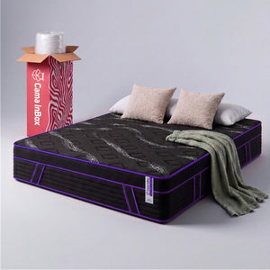 Colchão de Molas Ensacadas a Vácuo Purple Cama inBox