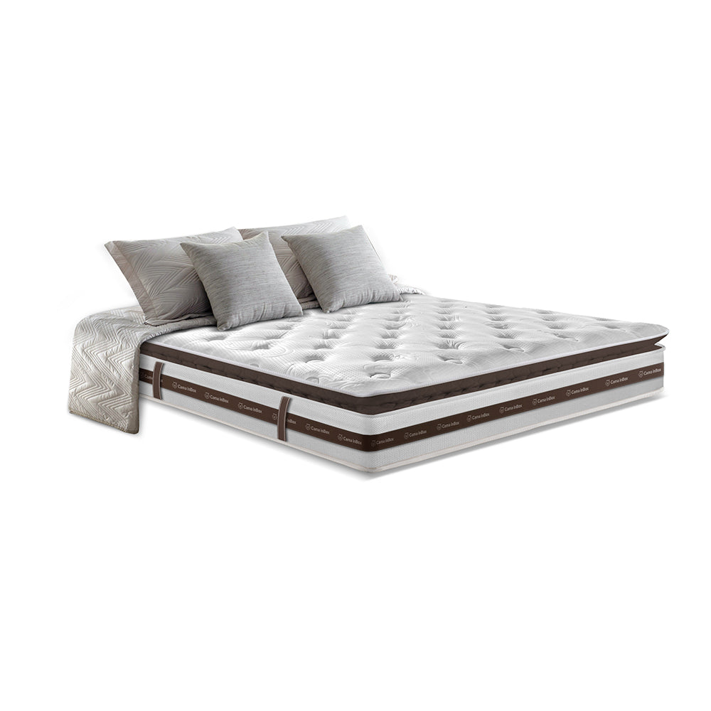 Colchão Relax Pillow de Molas Ensacadas Cama inBox
