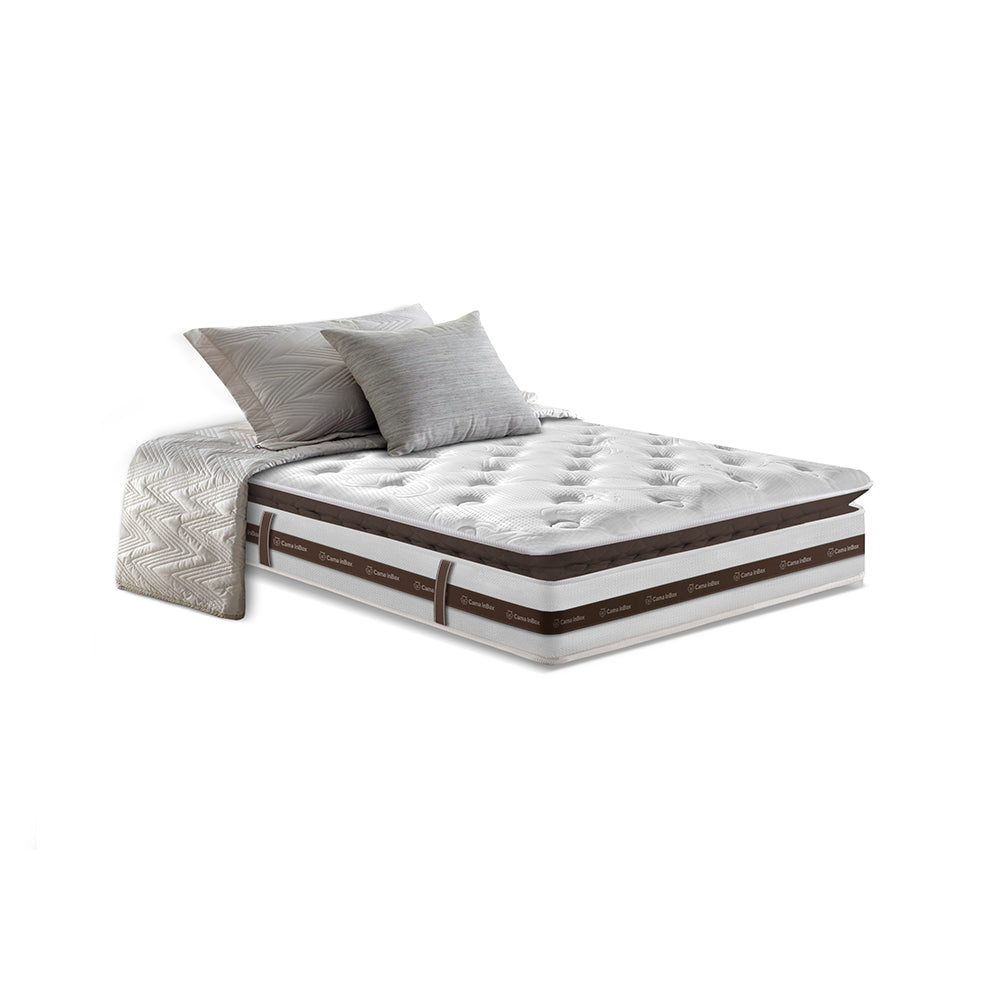 Colchão Relax Pillow de Molas Ensacadas Cama inBox