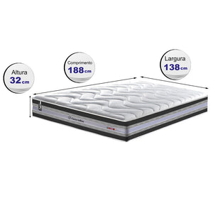 Colchão de Molas Ensacadas D33 Cama inBox Select Firme