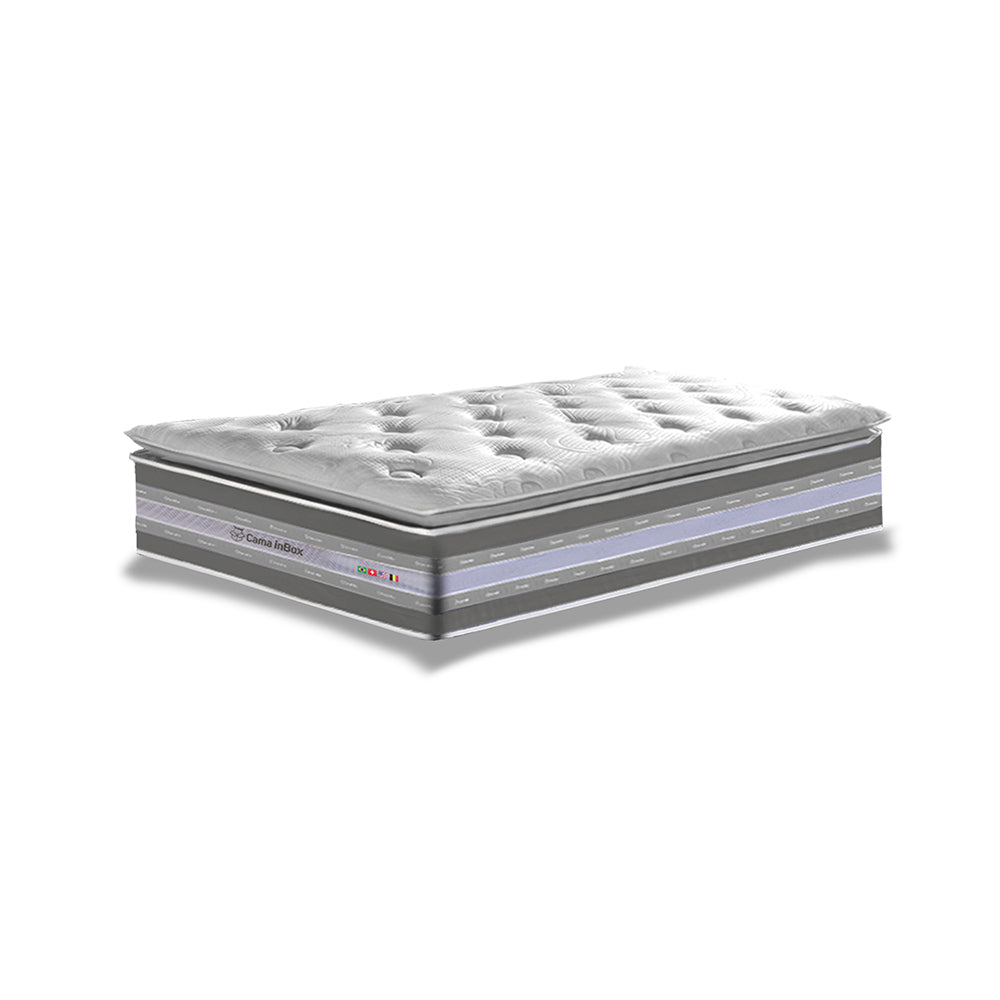 Colchão Select de Molas Ensacadas e Espuma D33 com Pillow TOP Cama inBox