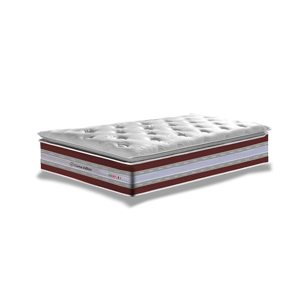 Colchão Select de Molas Ensacadas e Espuma D33 com Pillow TOP Cama inBox