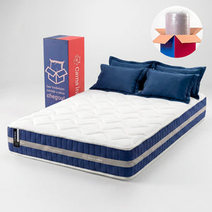 Colchão Serena Boost Tech de Molas Ensacadas a Vácuo Cama inBox