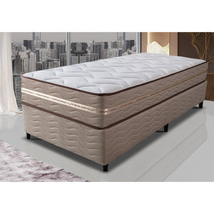 Cama Box (Colchão + Box) de Molas Ensacadas Cama inBox Smart Gold