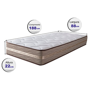 Colchão de Molas Ensacadas Cama inBox Smart Gold