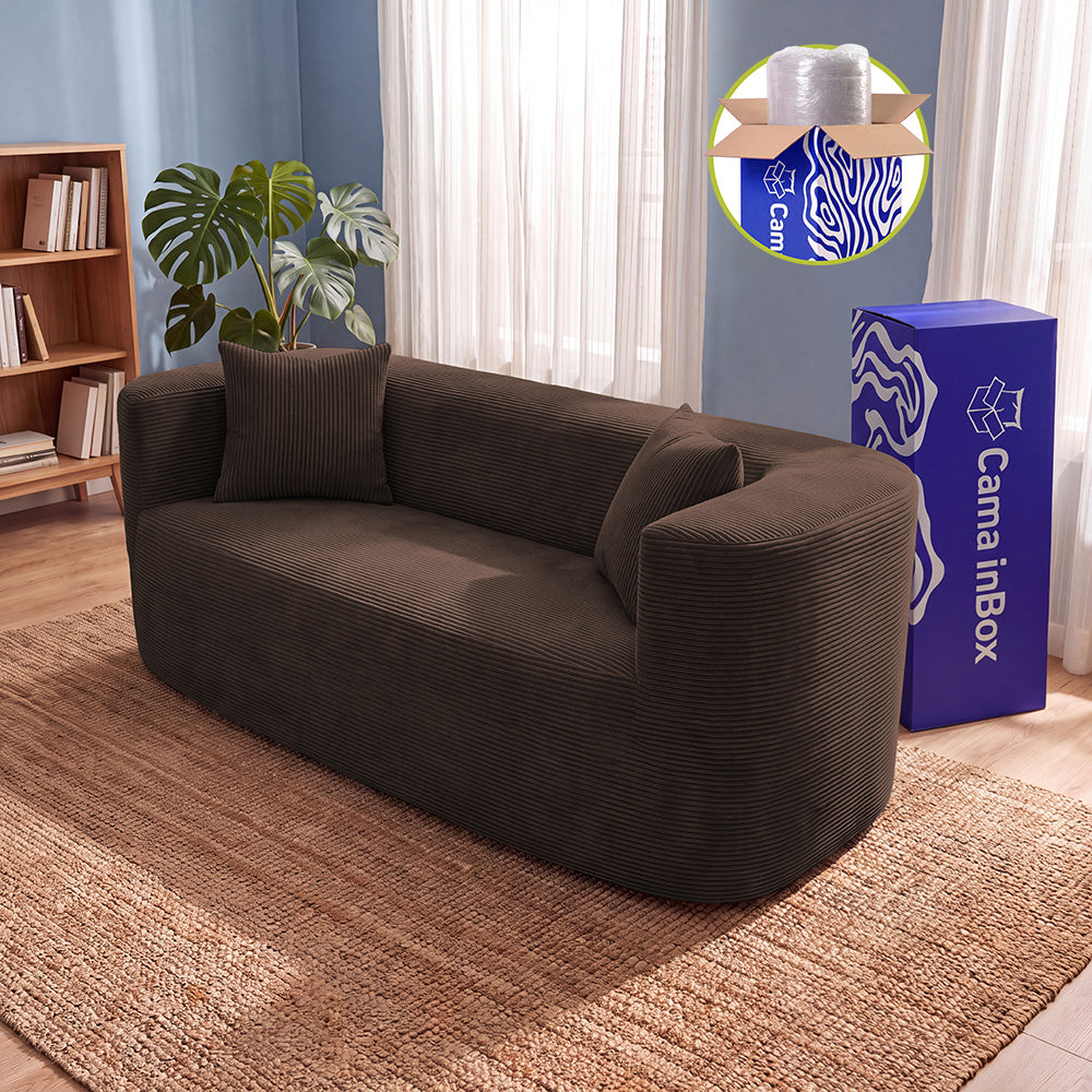 Sofá Solace Xpand Tech a Vácuo Velourê Cama inBox