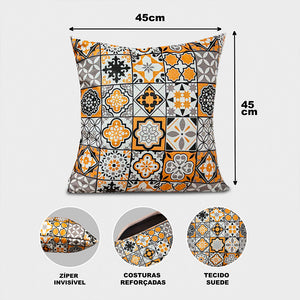 Almofadas Kit Plumie de 45x45cm 2 Uni Estampadas Bagdade Cama inBox
