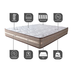 Colchão de Molas Ensacadas Cama inBox Smart Gold