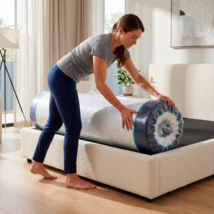 Colchão de Molas Ensacadas a Vácuo Boost Tech Memory Fresh Waterfall Cama inBox