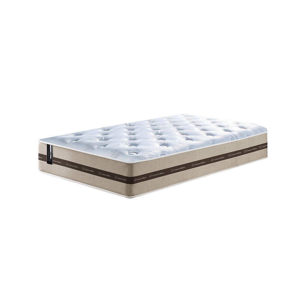 Conjunto Cama Box Com Molas Ensacadas Cama inBox Select Basic