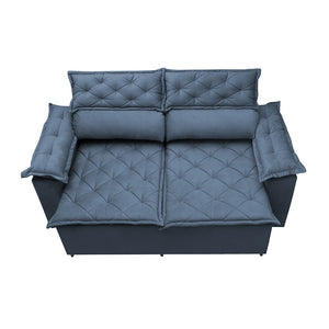 0 - Sofá 3 Lugares Retrátil e Reclinável Cama inBox Compact 1,80m