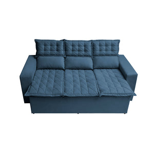 0 - Sofá 3 Lugares Retrátil e Reclinável Cama inBox Slim 2,00m Ve