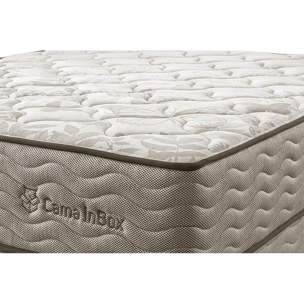 Cama Box Colchão Euro + Box Molas Ensacadas Cama inBox Ocean