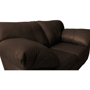 Sofá de Couro Legítimo Cama inBox Monterrey