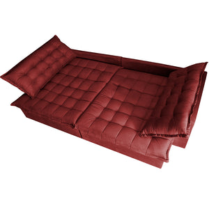 0 - Sofá Retrátil Reclinável e Cama 2,15m Cama inBox Flex Suede V