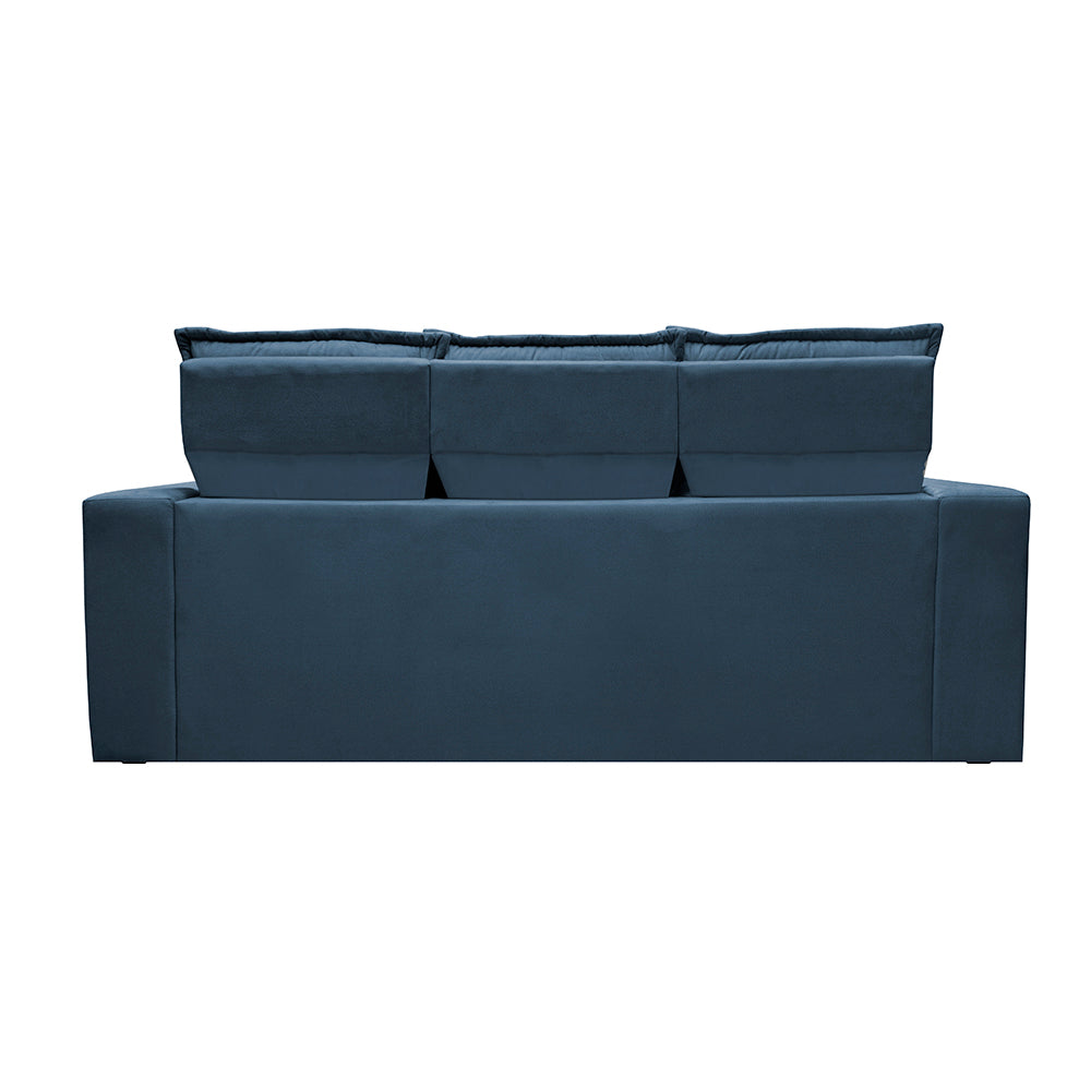 0 - Conjunto de Sofá 3 e 2 Lugares Retrátil e Reclinável Cama inB
