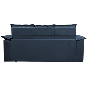 0 - Conjunto de Sofá 3 e 2 Lugares Retrátil e Reclinável Cama inB