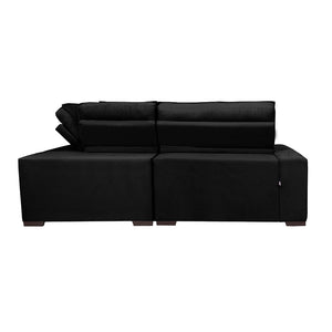 0 - Sofá de Canto Retrátil, Reclinável, Molas Cama inBox Austin 2