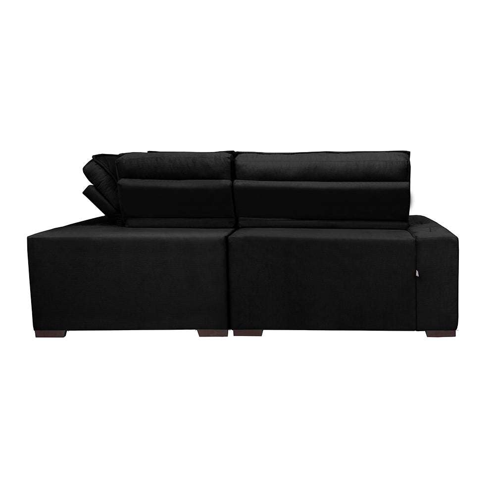0 - Sofá de Canto Retrátil, Reclinável, Molas Cama inBox Austin 2