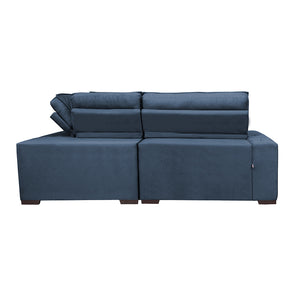 0 - Sofa de Canto Retrátil e Reclinável com Molas Cama inBox Aust