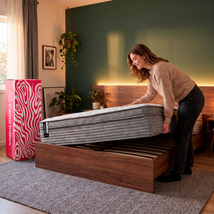 Colchão Refúgio Boost Tech de Molas Ensacadas Cama inBox