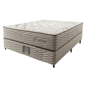 Cama Box Colchão Euro + Box Molas Ensacadas Cama inBox Ocean