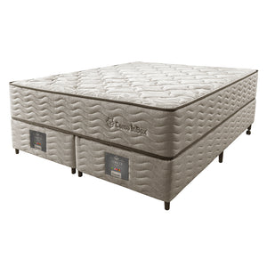 Cama Box Colchão Euro + Box Molas Ensacadas Cama inBox Ocean