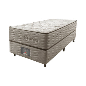 Cama Box Colchão Euro + Box Molas Ensacadas Cama inBox Ocean