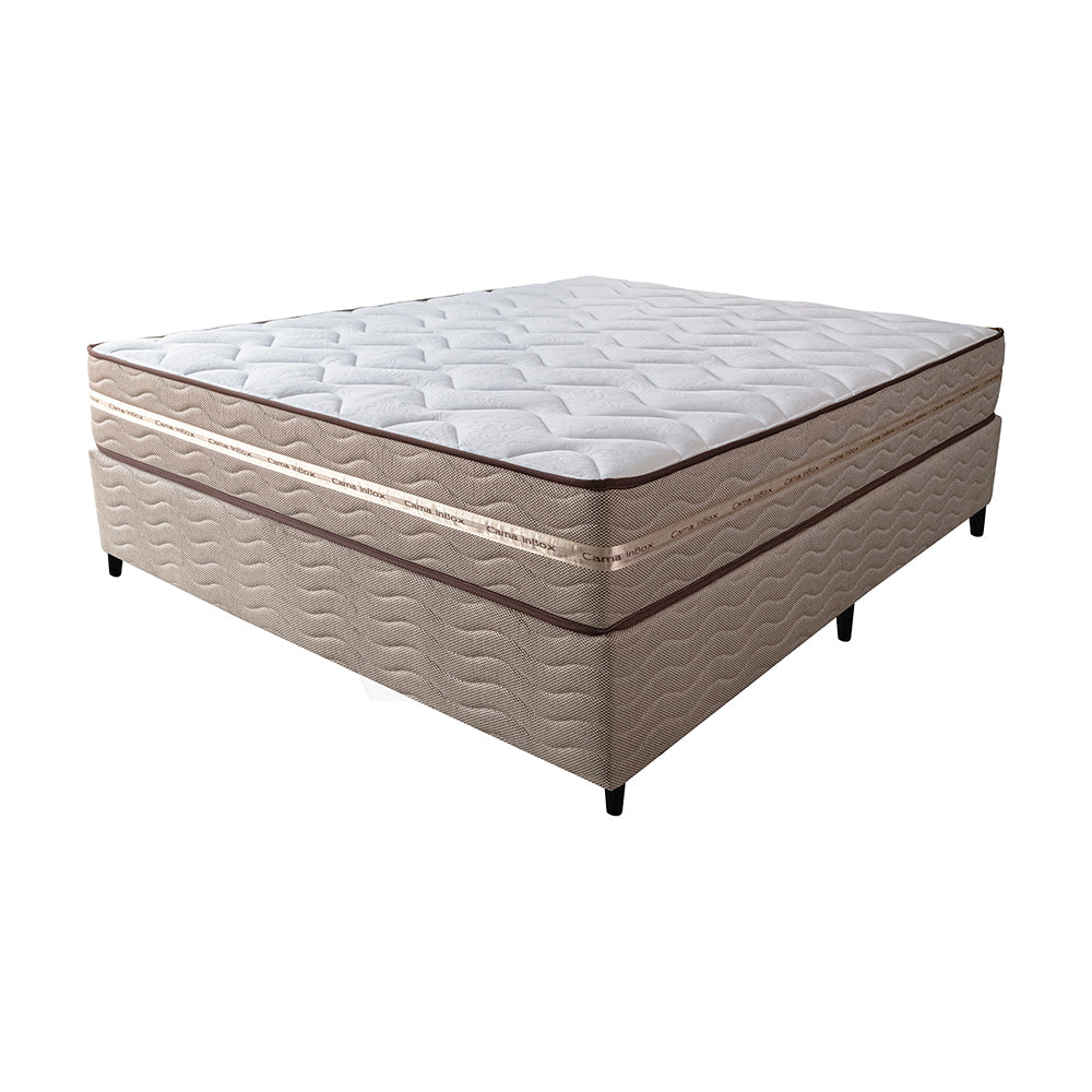 Cama Box (Colchão + Box) de Molas Ensacadas Cama inBox Smart Gold