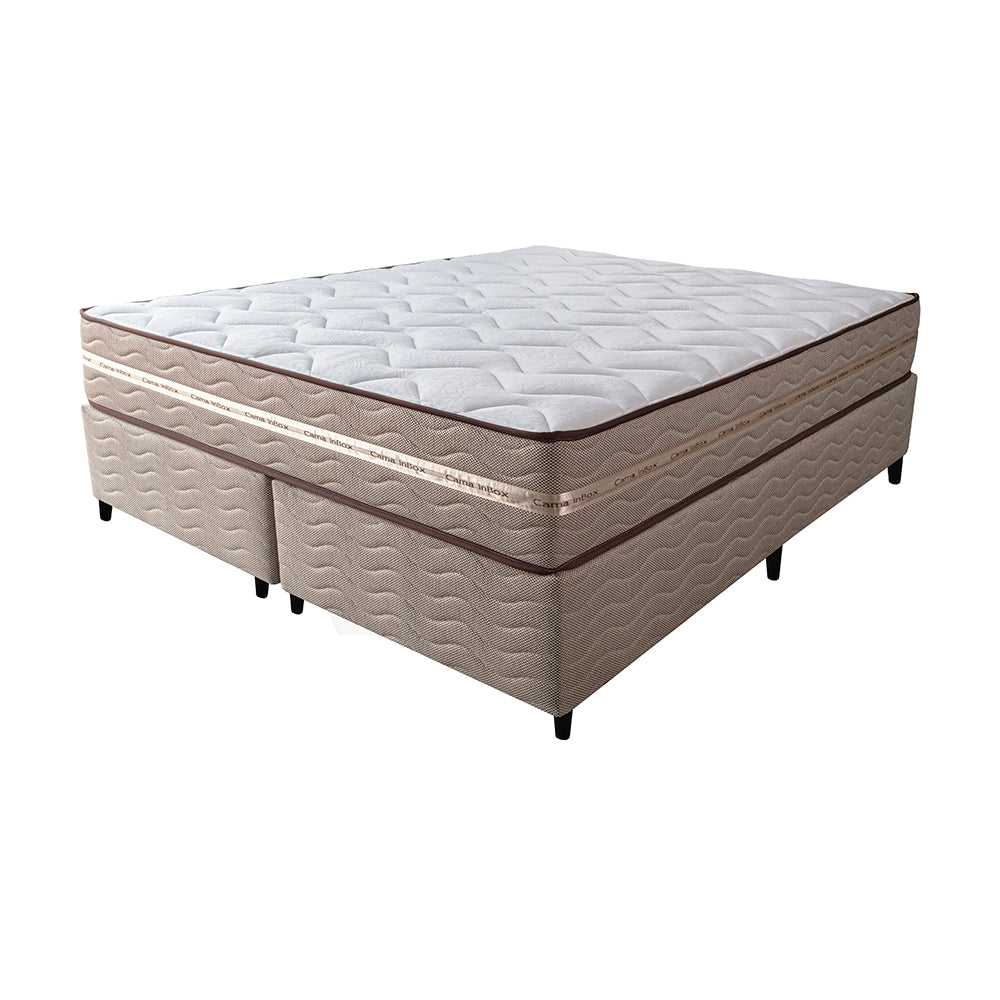 Cama Box (Colchão + Box) de Molas Ensacadas Cama inBox Smart Gold