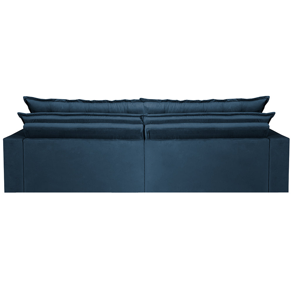 0 - Sofá Retrátil Reclinável e Cama 2,15m Cama inBox Flex Suede V