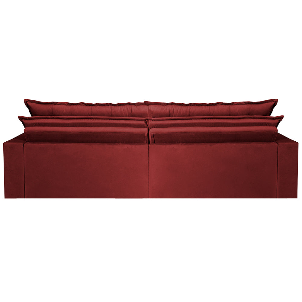 0 - Sofá Retrátil Reclinável e Cama 2,15m Cama inBox Flex Suede V