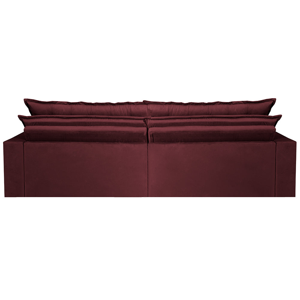 0 - Sofá Retrátil Reclinável e Cama 2,15m Cama inBox Flex Suede V