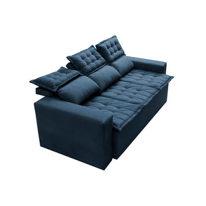0 - Conjunto de Sofá 3 e 2 Lugares Retrátil e Reclinável Cama inB