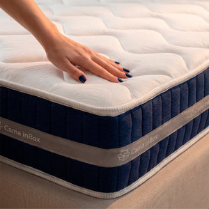 Colchão Serena Boost Tech de Molas Ensacadas a Vácuo Cama inBox