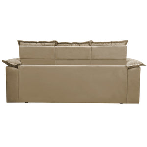 Conjunto de Sofá 3 e 2 Lugares Retrátil e Reclinável Cama inBox Compact