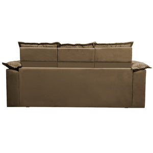 Conjunto de Sofá 3 e 2 Lugares Retrátil e Reclinável Cama inBox Compact