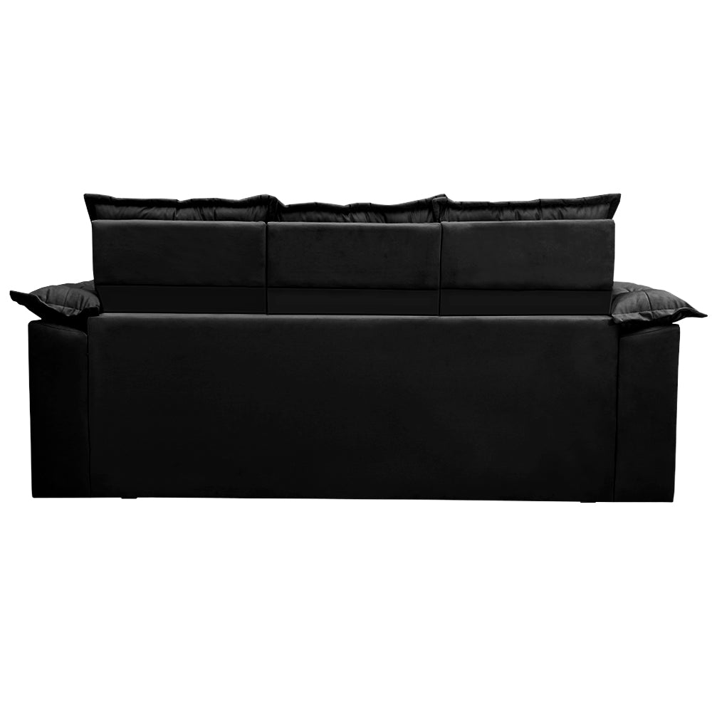 Conjunto de Sofá 3 e 2 Lugares Retrátil e Reclinável Cama inBox Compact