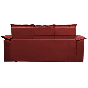 Conjunto de Sofá 3 e 2 Lugares Retrátil e Reclinável Cama inBox Compact