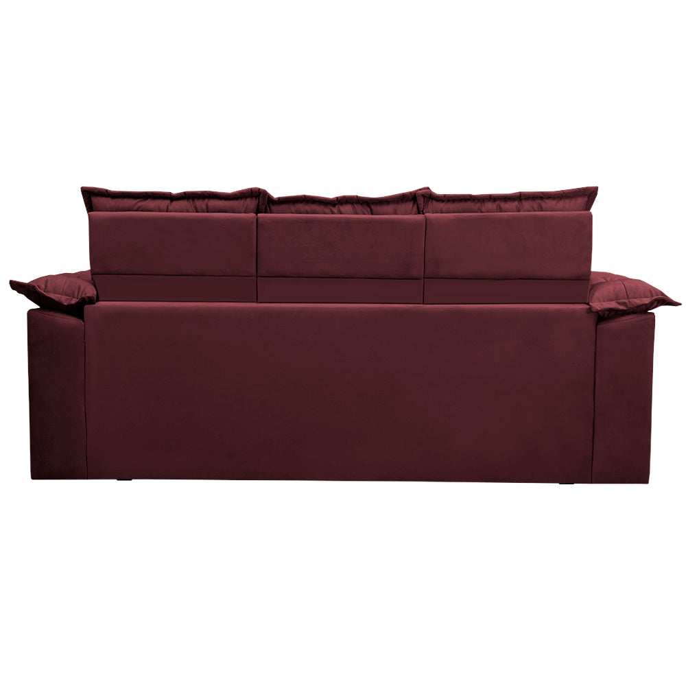 Conjunto de Sofá 3 e 2 Lugares Retrátil e Reclinável Cama inBox Compact