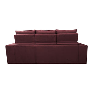 Sofá 3 Lugares Retrátil e Reclinável Cama inBox Senses 2,00m Velusoft