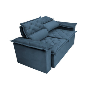 Conjunto de Sofá 3 e 2 Lugares Retrátil e Reclinável Cama inBox Compact