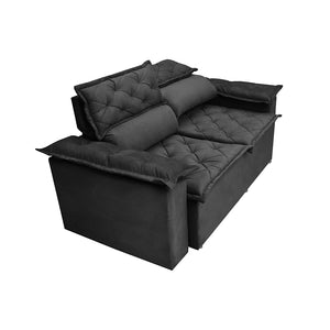 Conjunto de Sofá 3 e 2 Lugares Retrátil e Reclinável Cama inBox Compact