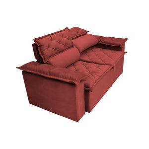Conjunto de Sofá 3 e 2 Lugares Retrátil e Reclinável Cama inBox Compact